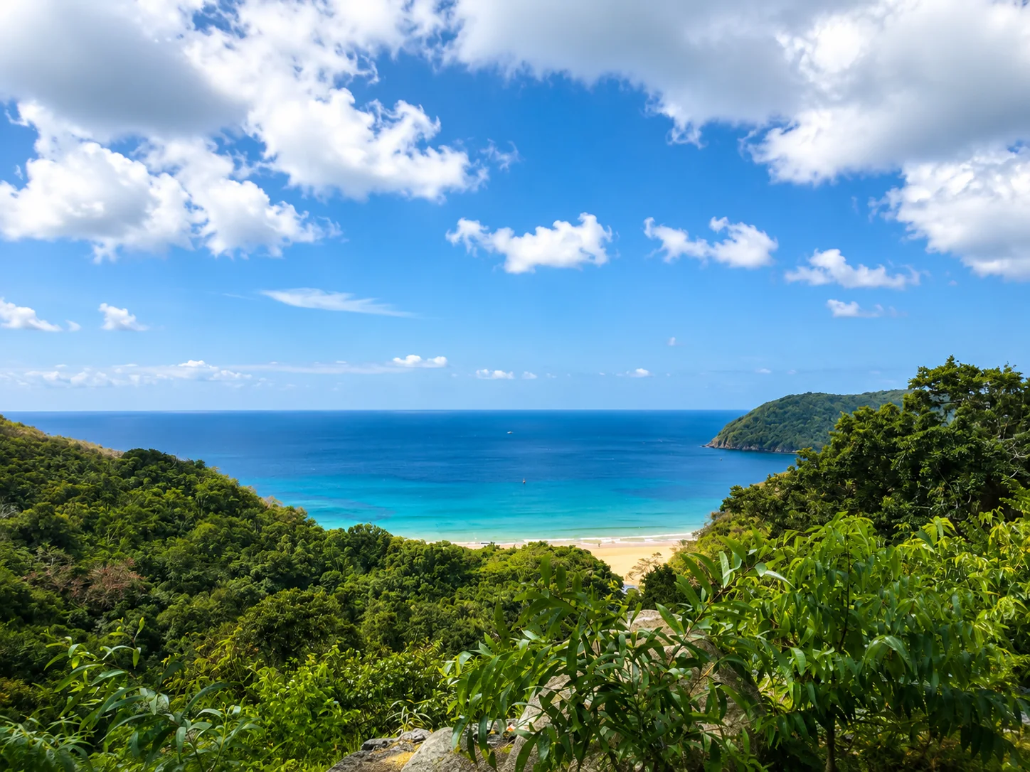 Coastal lookout over Con Dao