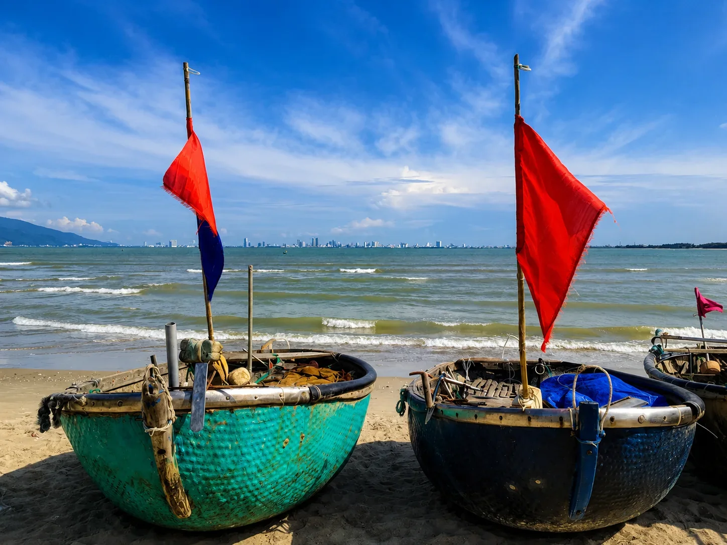 Coastal landscape near Da Nang