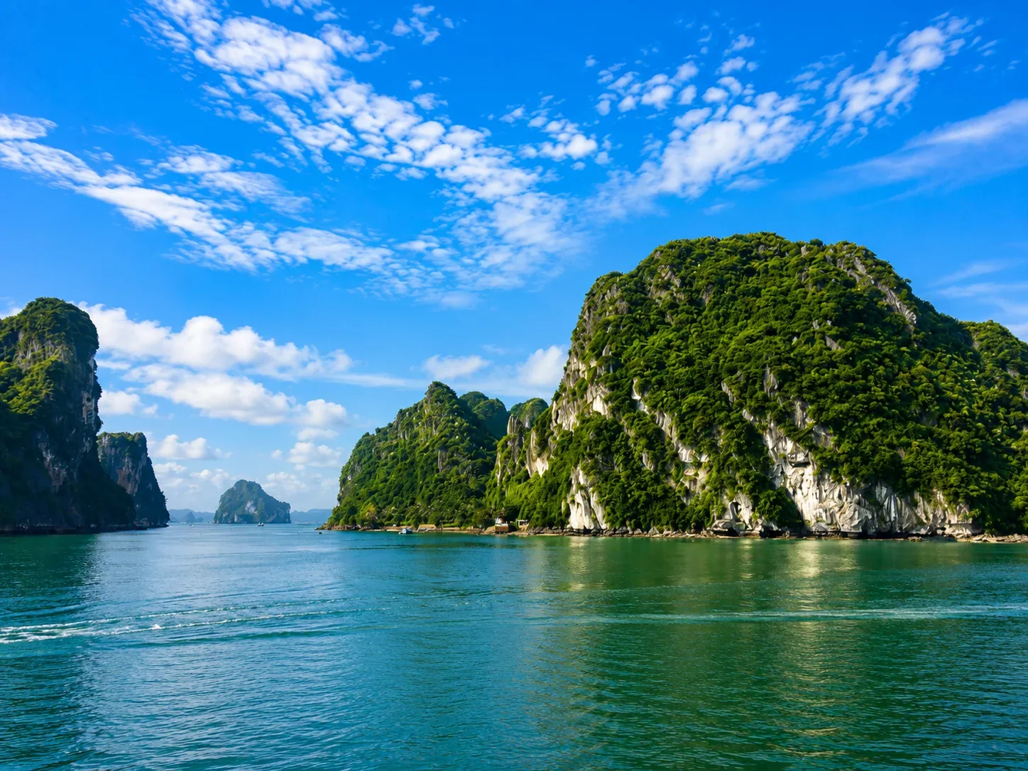 Ha Long Bay limestone landscape