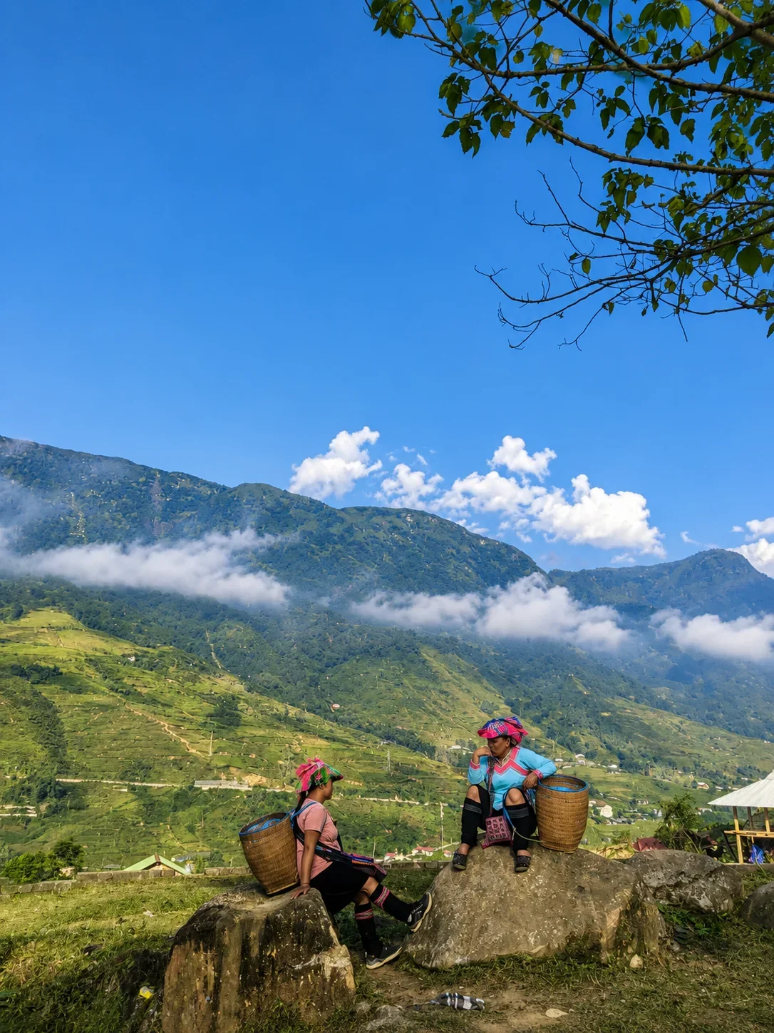 Local women in the Sapa mountains