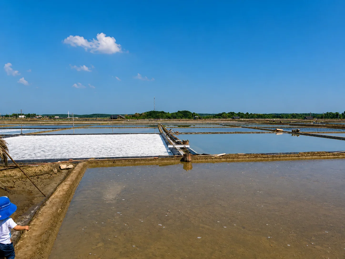 Salt fields on Vietnam’s south-central coast