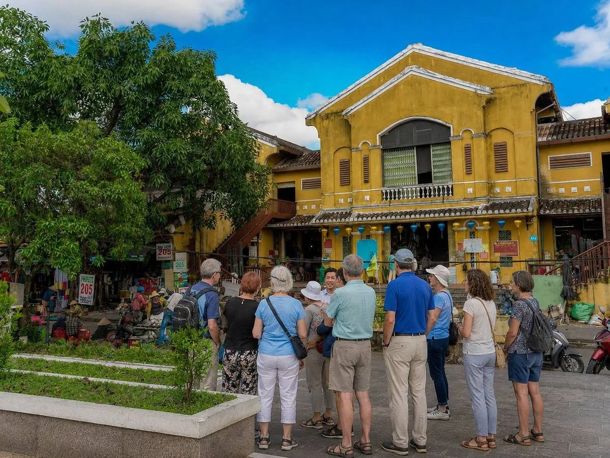 Travellers in Hoi An